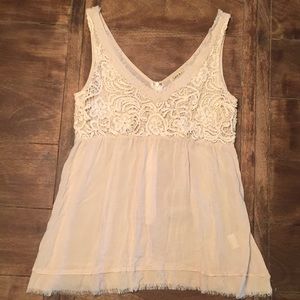 Lace Detail Top